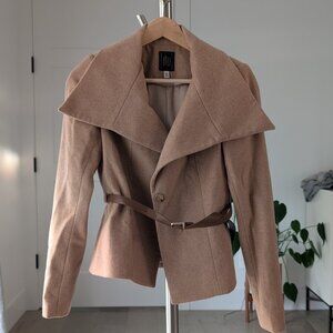 The Limited Wool Cropped Peacoat XS